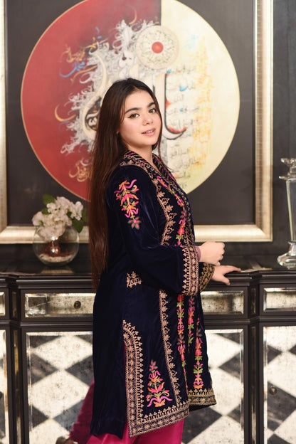 VELVET COLLECTION NAVY BLUE