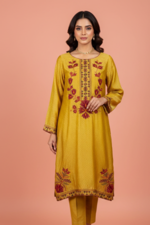 Tussel Silk  with Patch work