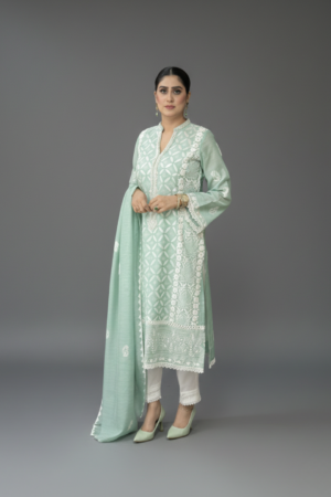 Silk Lawn | Hand Embroidery